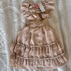 Girls Maxi Ruffle Dress